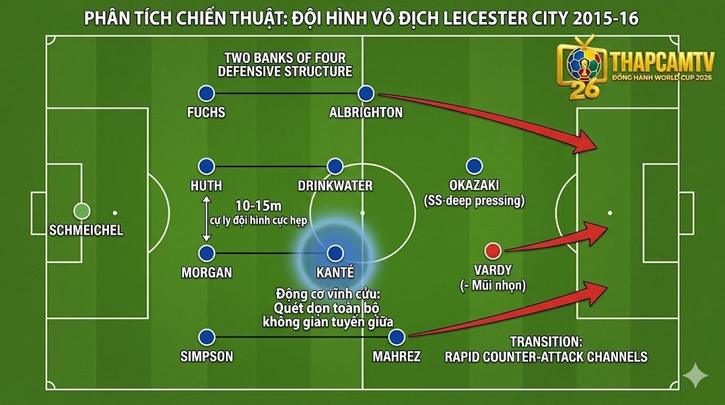 Sơ Đồ 4-4-2: Phân Tích Kỹ Thuật, Cấu Trúc Và Biến Thể Chiến Thuật | Thapcamtv